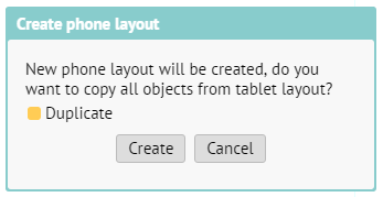 Triobo editor layout query